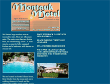 Tablet Screenshot of montaukmotels.com